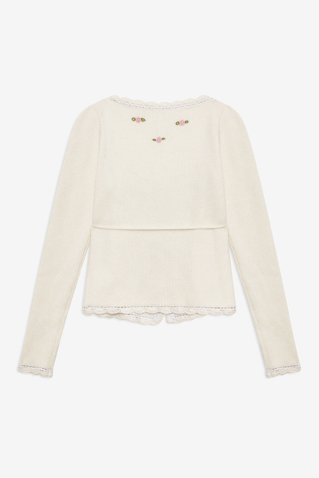 Pheobe Knit Top - Cream | For Love and Lemons