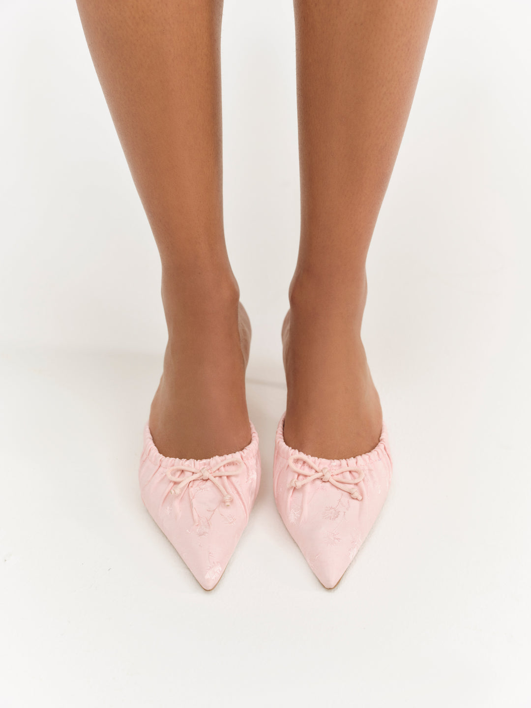 Colette Mule Heel - Pink | For Love and Lemons