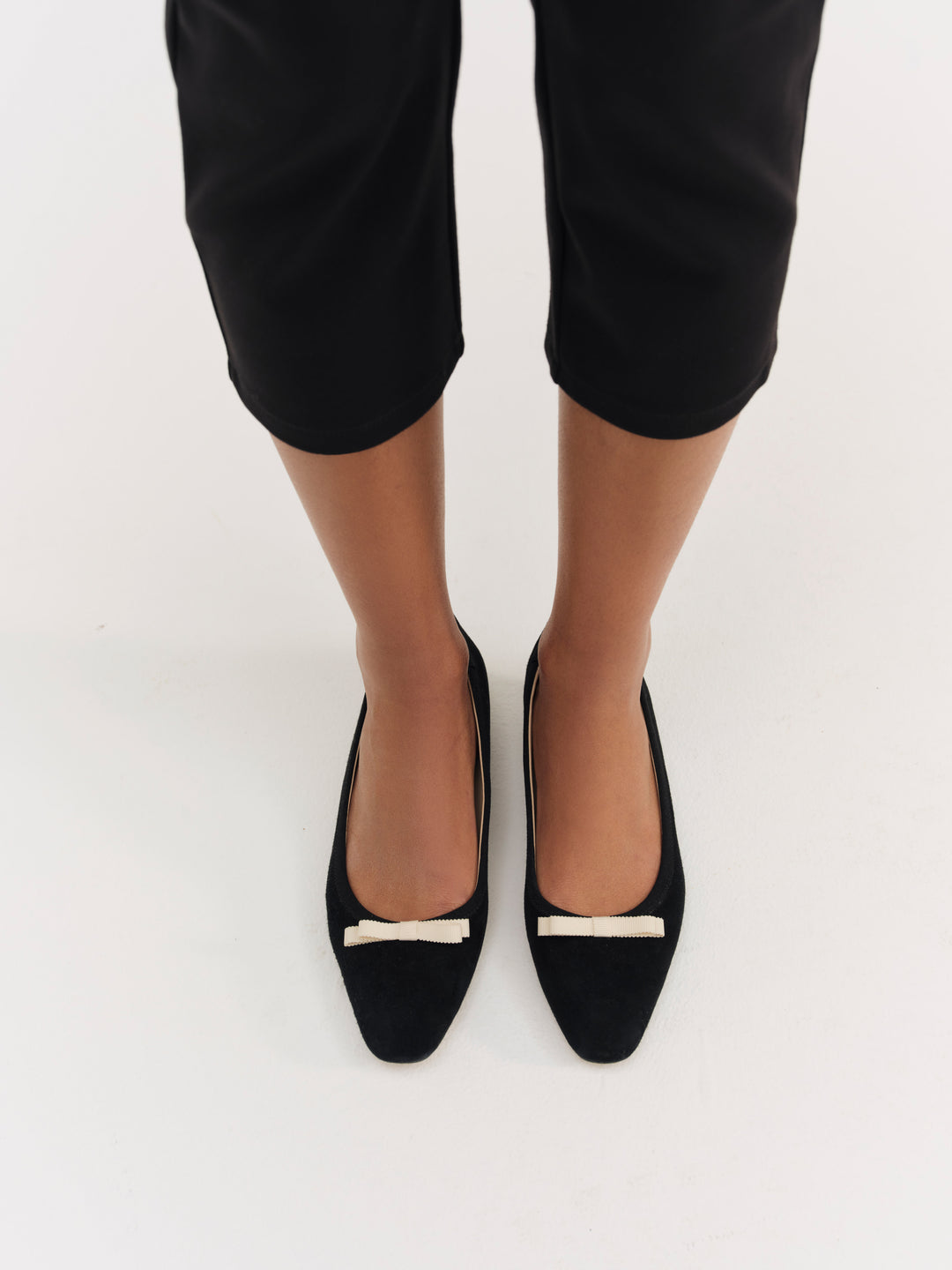 Rosie Ballet Flat - Black | For Love and Lemons