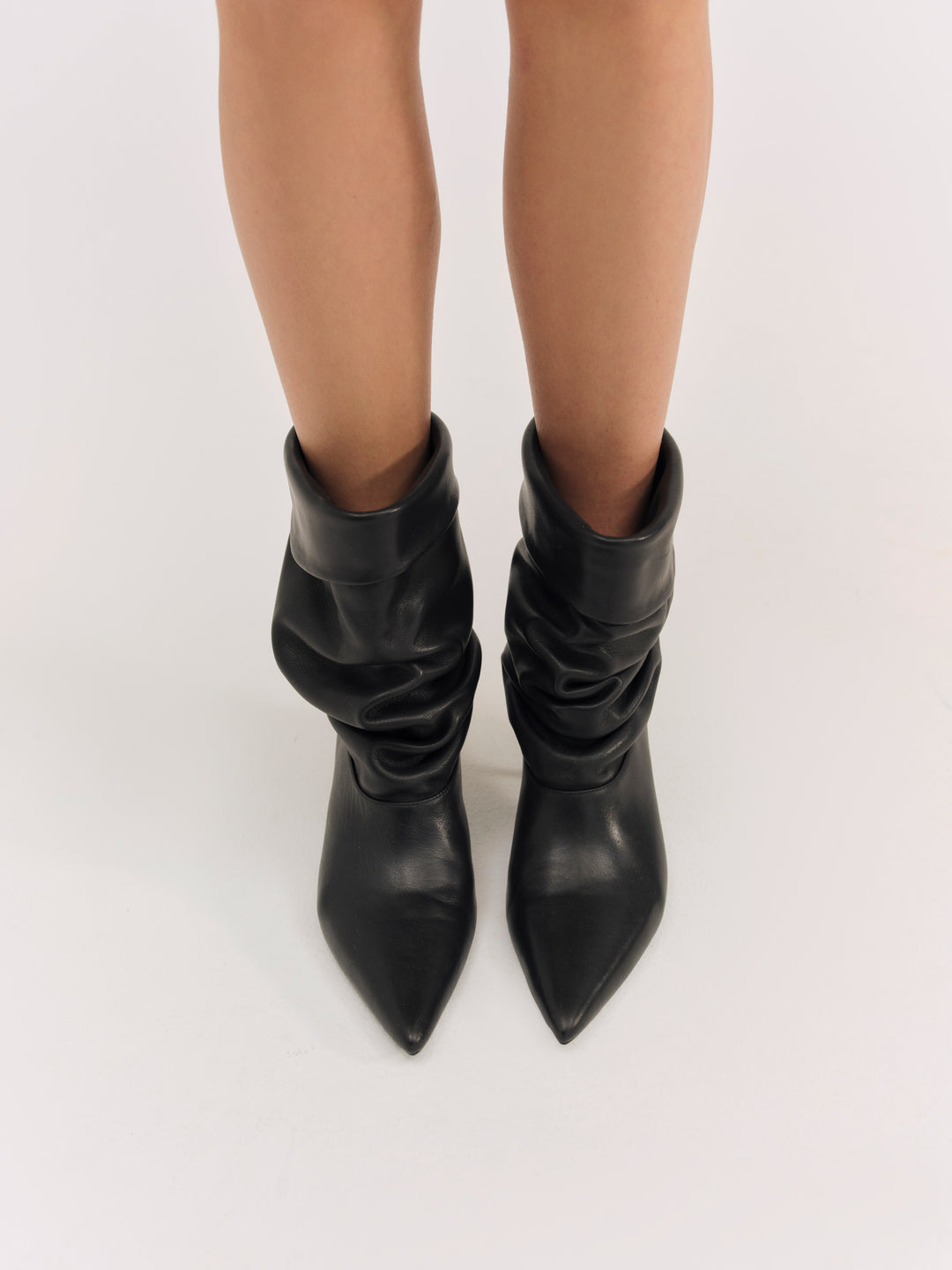 Verbana Slouch Boot - Black | For Love and Lemons