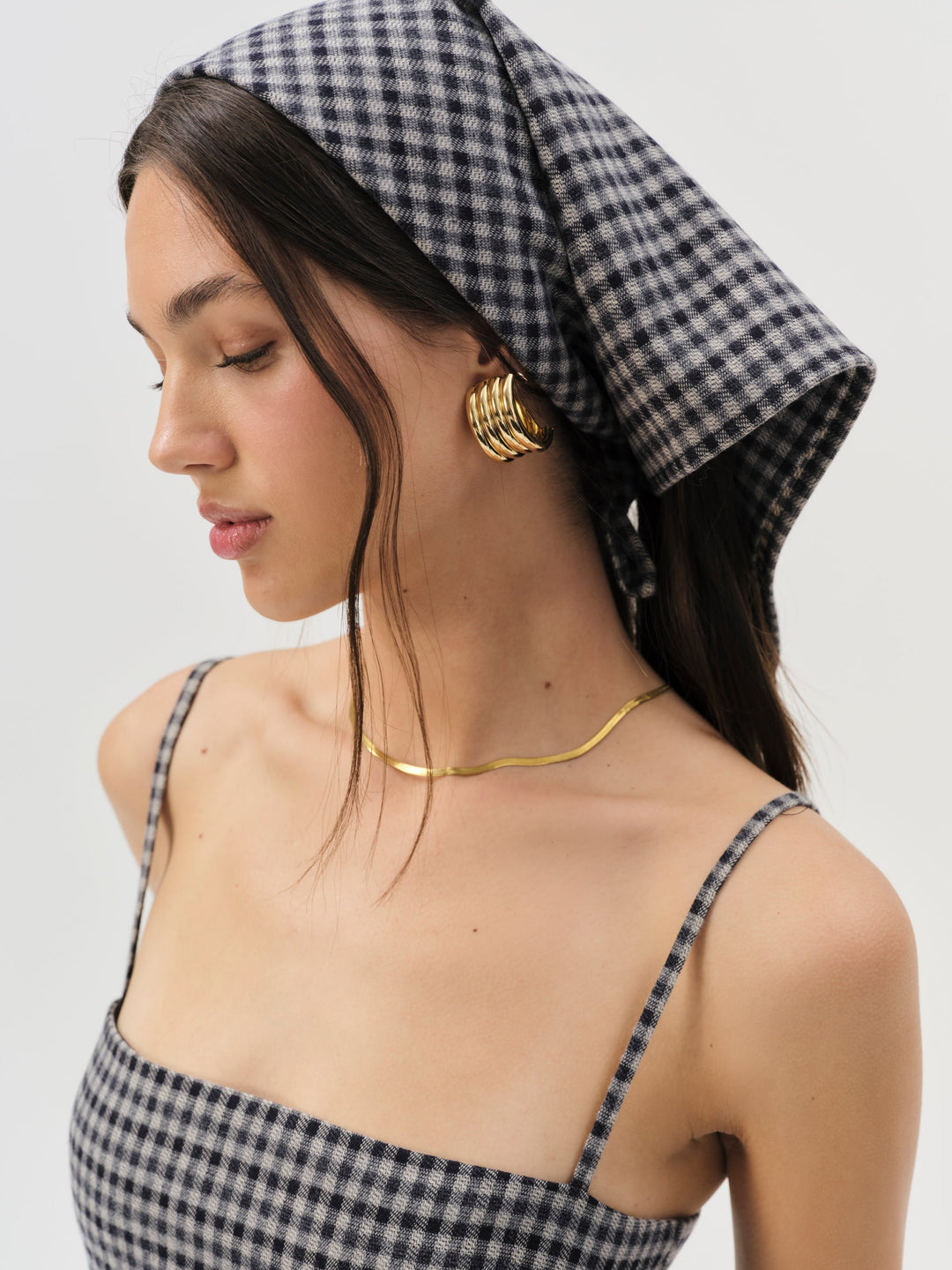 Savannah Headscarf - Black | For Love and Lemons