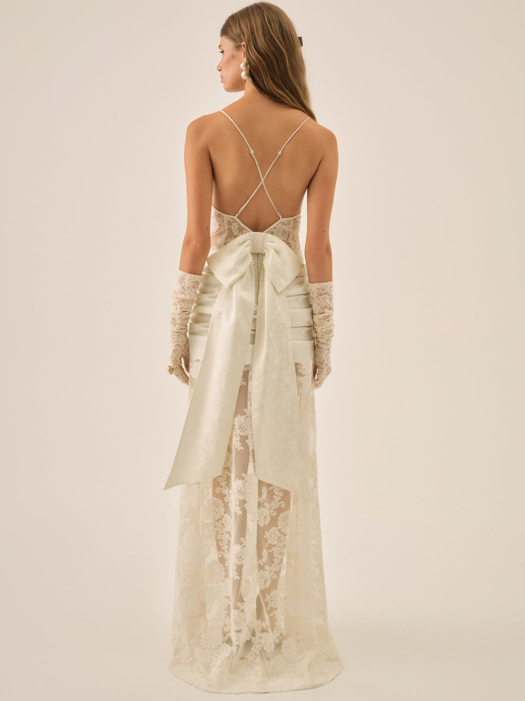 Daisy Lace Gown - Cream | For Love and Lemons