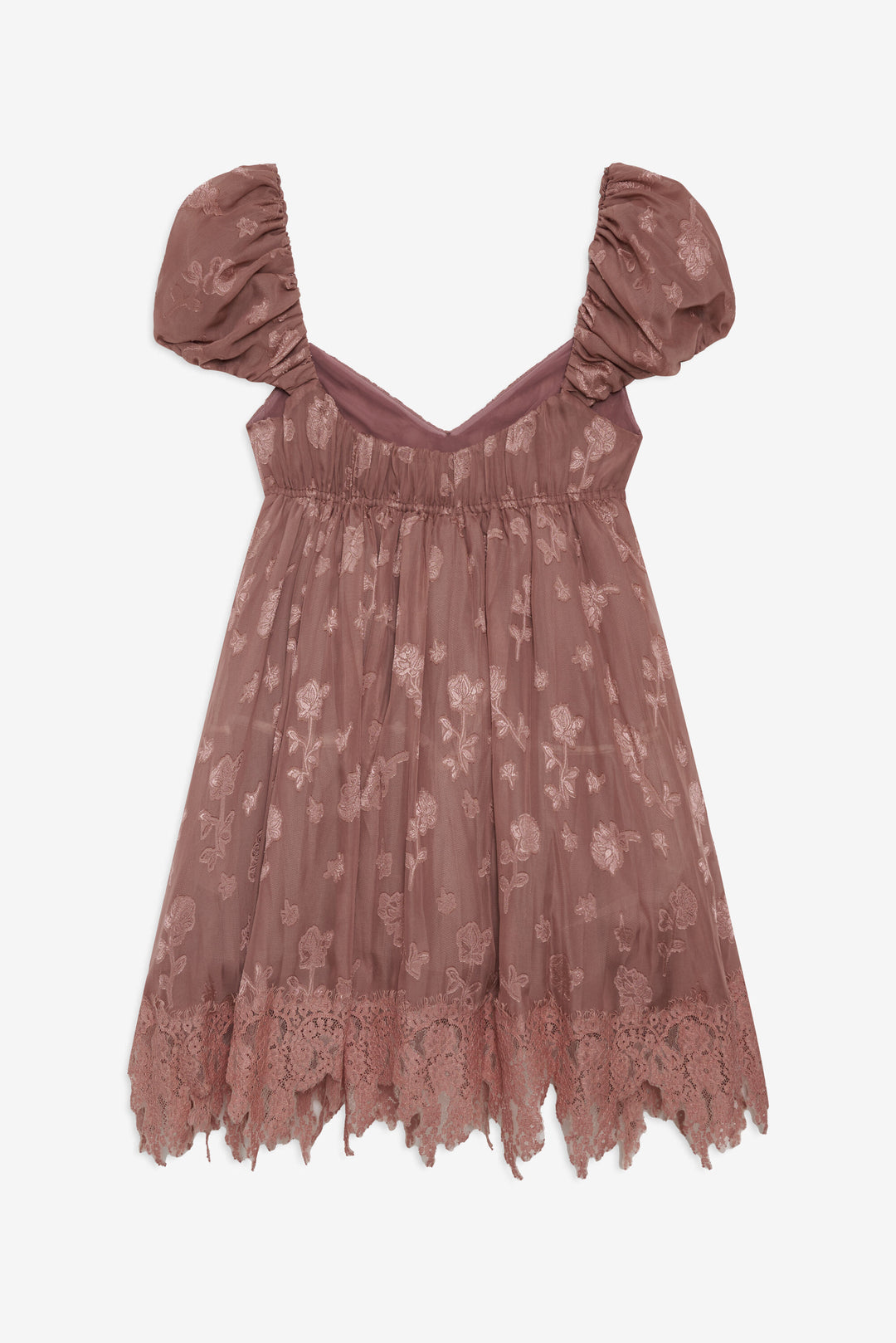 Olivia Mini Dress - Mahogany | For Love and Lemons