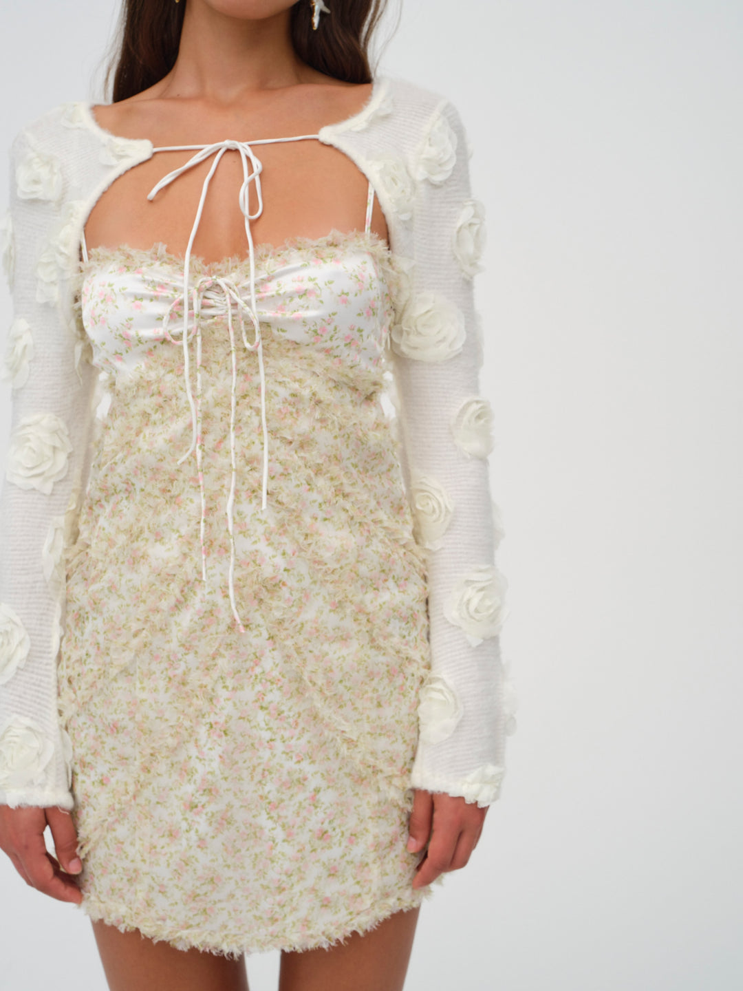 Chania Mini Dress - Yellow | For Love and Lemons