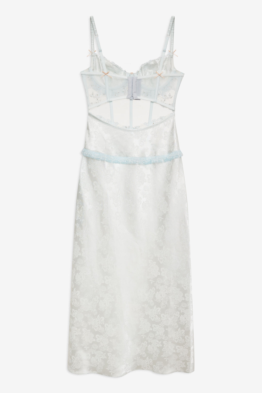 Maribel Maxi Slip Dress - Blue | For Love and Lemons