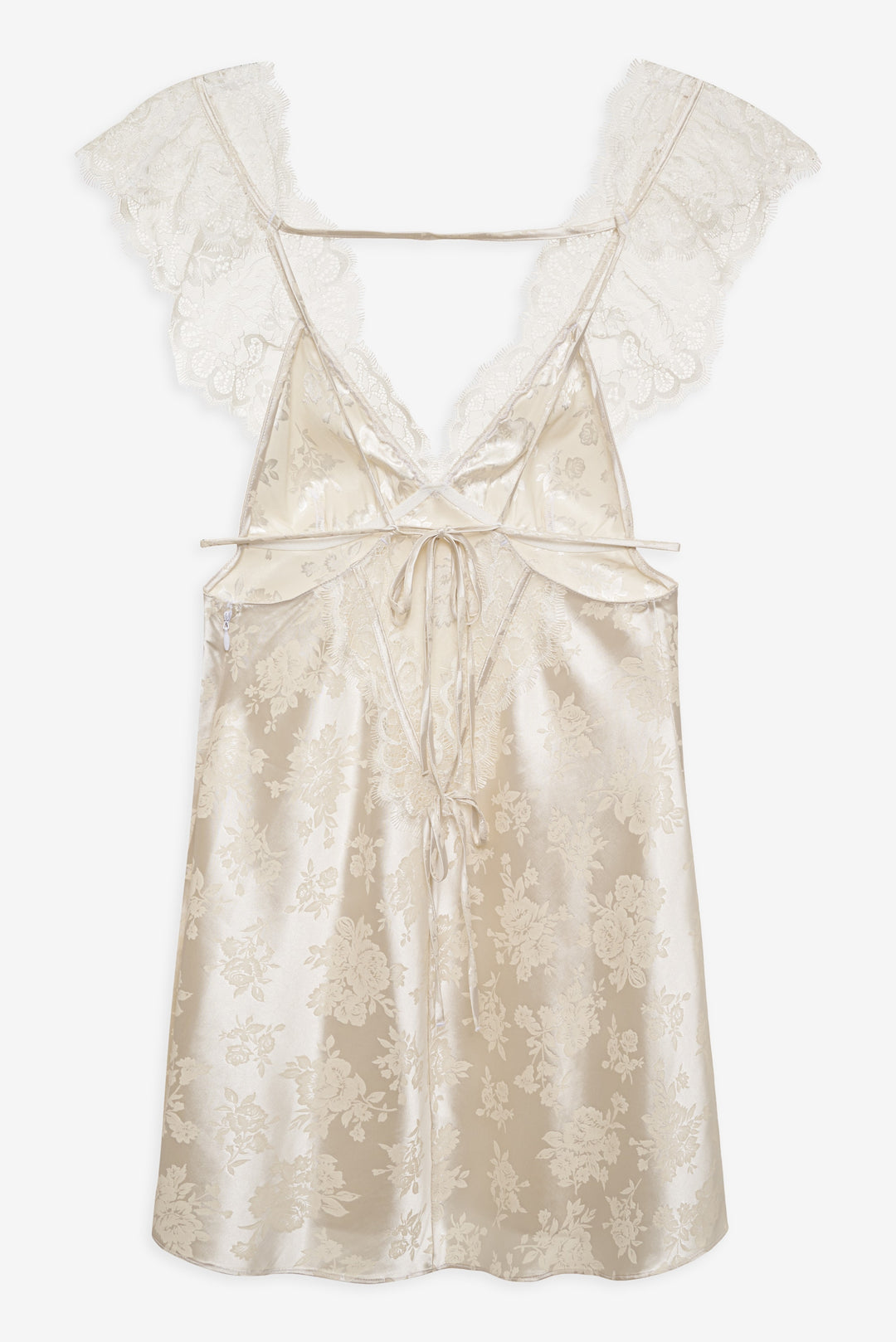 Audrey Mini Slip Dress - Cream | For Love and Lemons