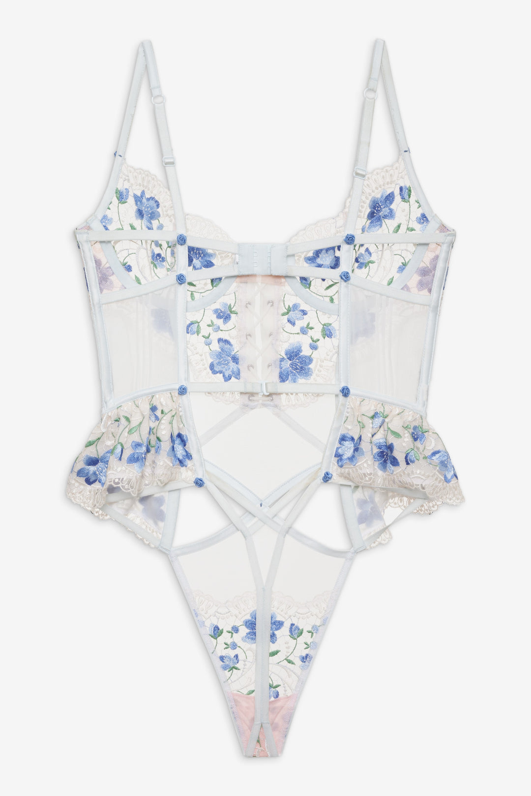 Festival Rose Teddy - Blue | For Love and Lemons
