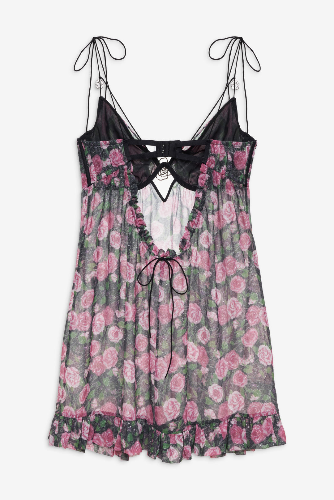 Ciara Slip Dress - Black | For Love and Lemons
