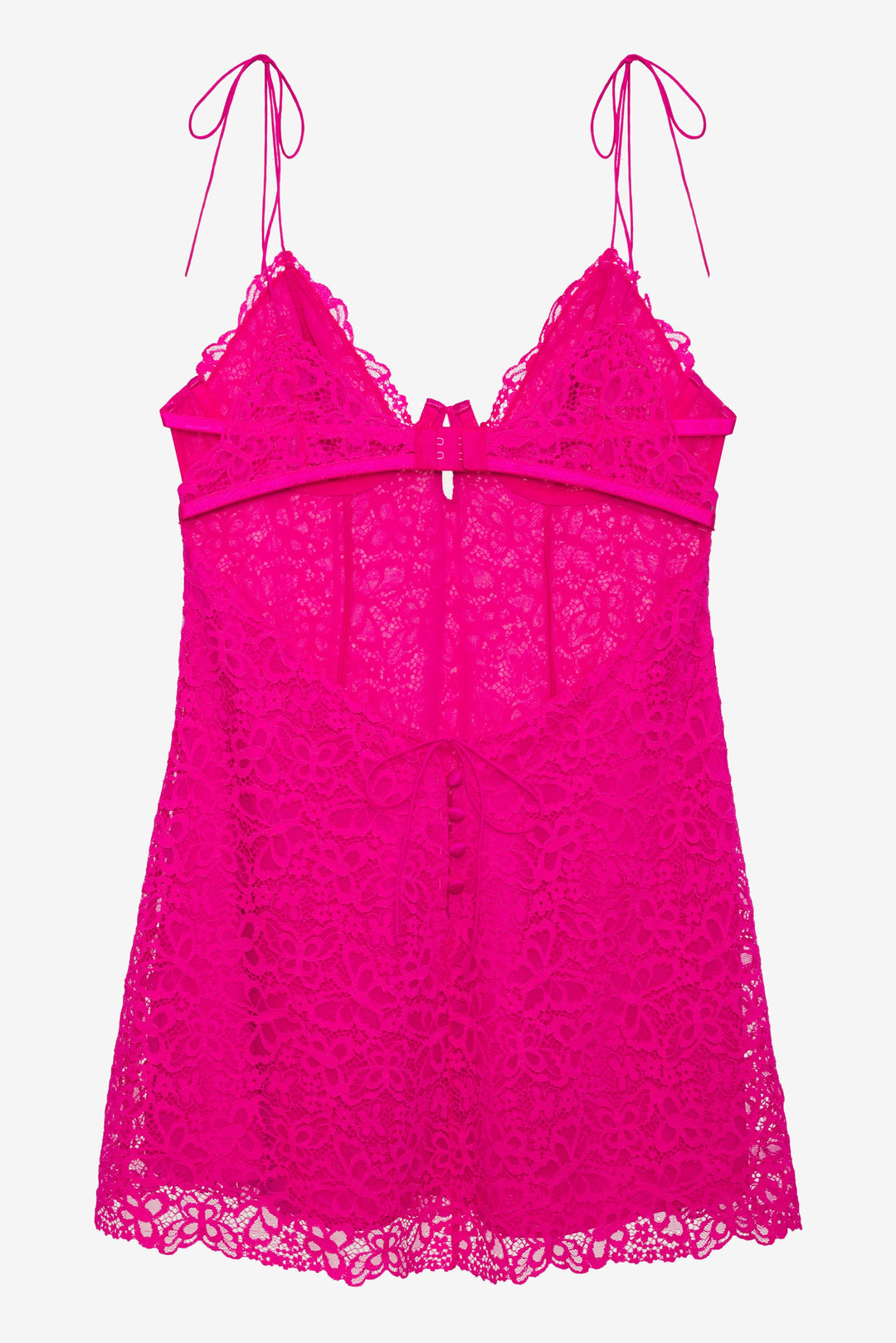Creamsicle Lace Slip Dress - Pink | For Love and Lemons