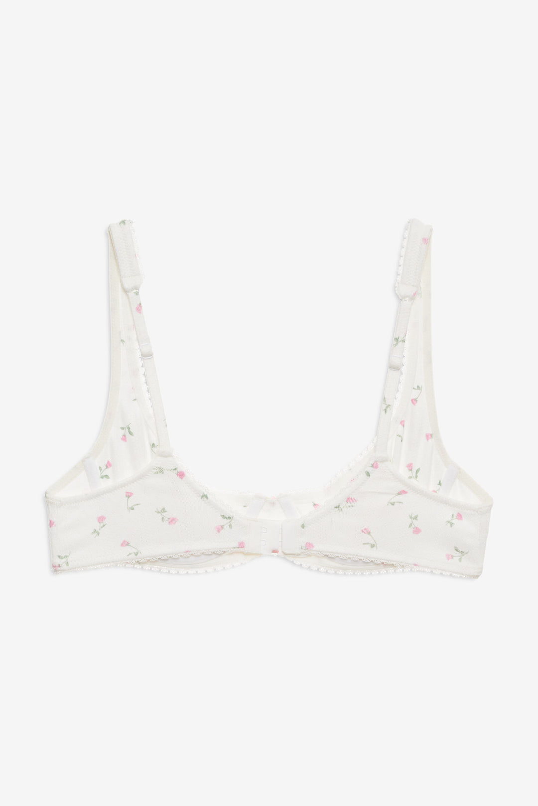 Elliana Underwire Bra - White | For Love and Lemons