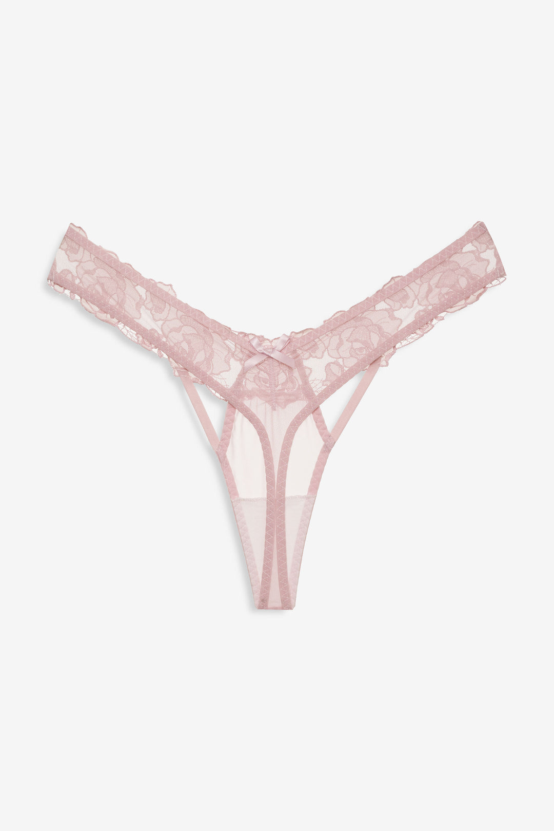 Blissful Blooms Thong Panty - Pink | For Love and Lemons