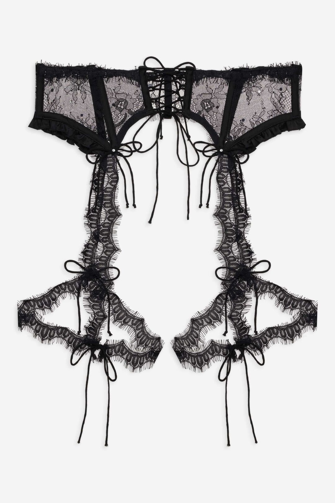 Sonja Garter Belt - Black | For Love and Lemons