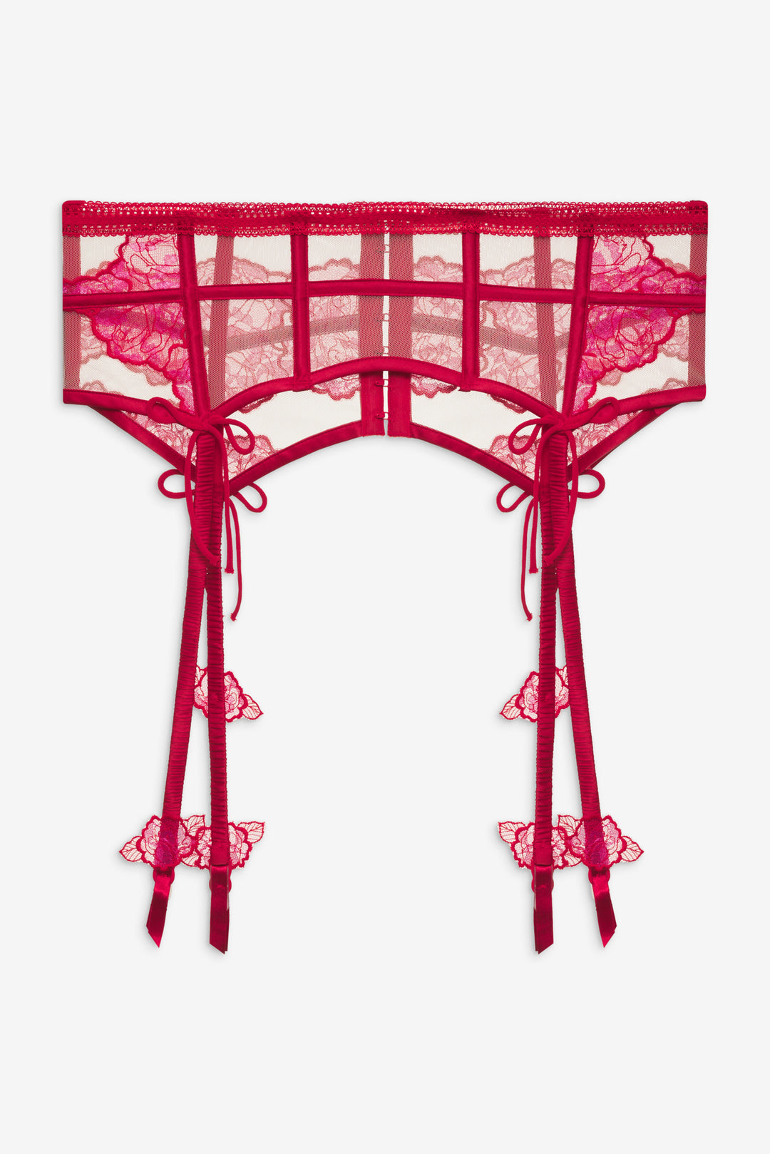 Cordelia Garter Belt - Red | For Love and Lemons