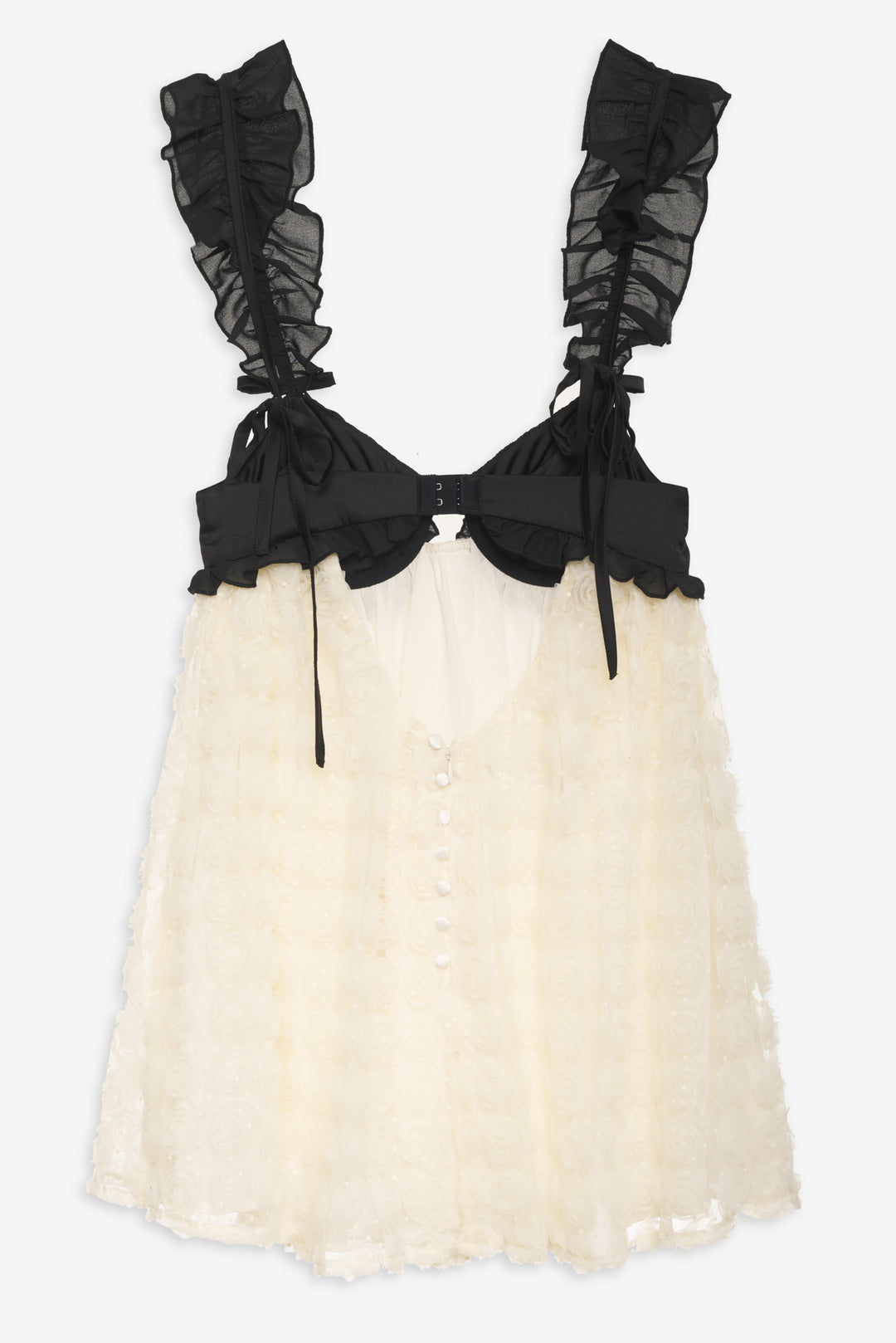 Poppy Mini Dress - Ivory | For Love and Lemons