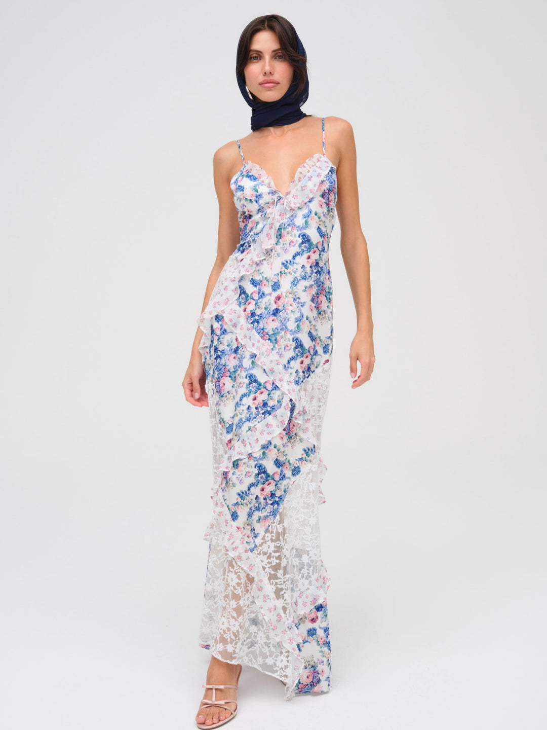 Josalyn Maxi Dress - Blue | For Love and Lemons