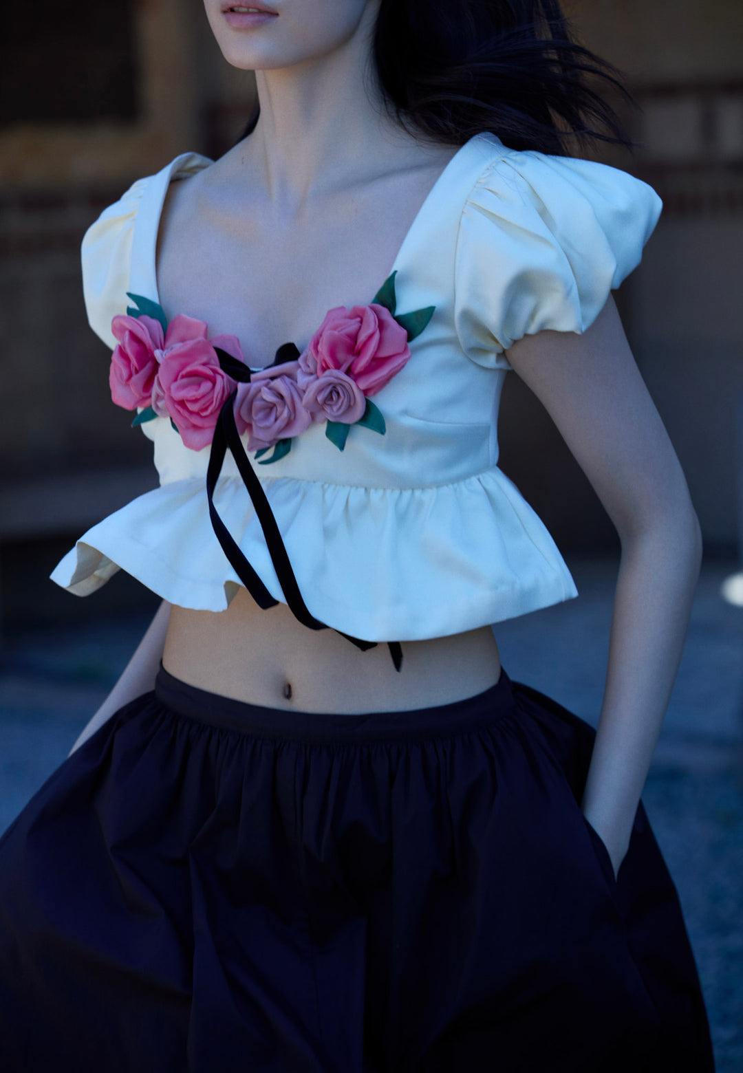 Rosalie Top - Cream | For Love and Lemons