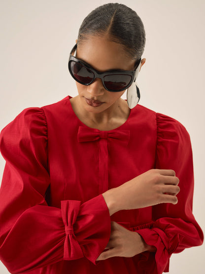 Lucia Top - Red | For Love and Lemons