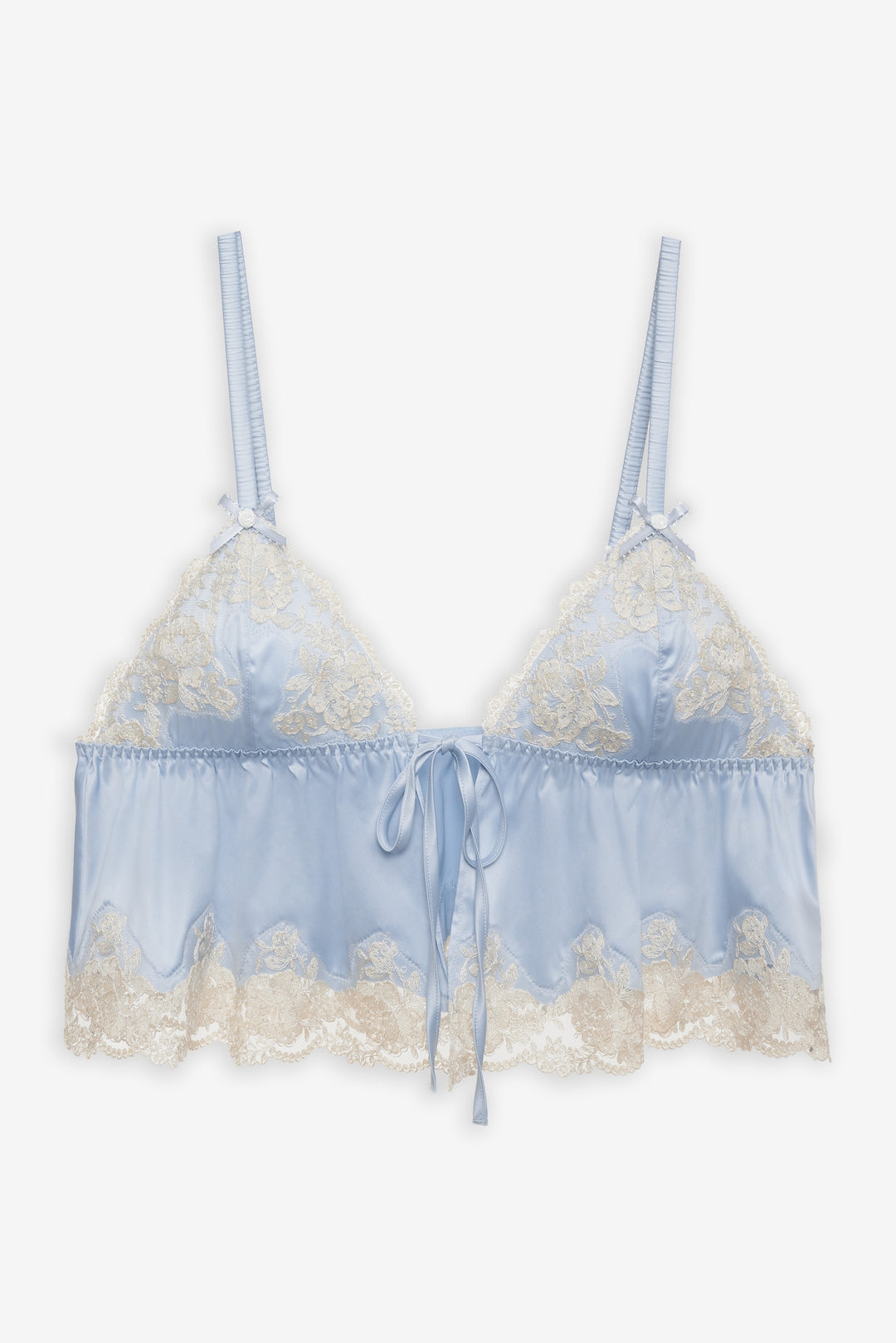 Jaden Sleep Top - Dusty Blue | For Love and Lemons