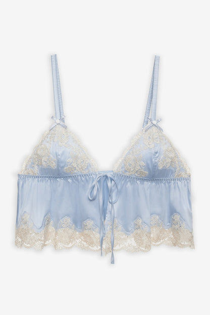 Jaden Sleep Top - Dusty Blue | For Love and Lemons