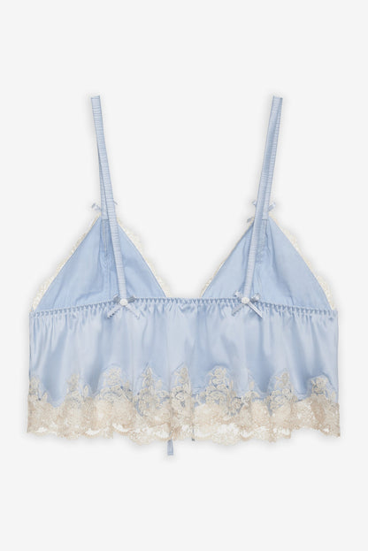Jaden Sleep Top - Dusty Blue | For Love and Lemons