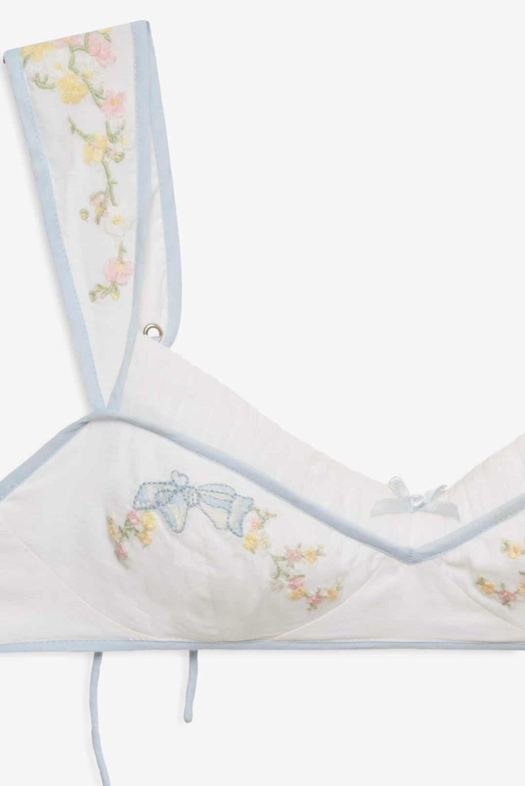 Baby Bows Bra Top - White | For Love and Lemons