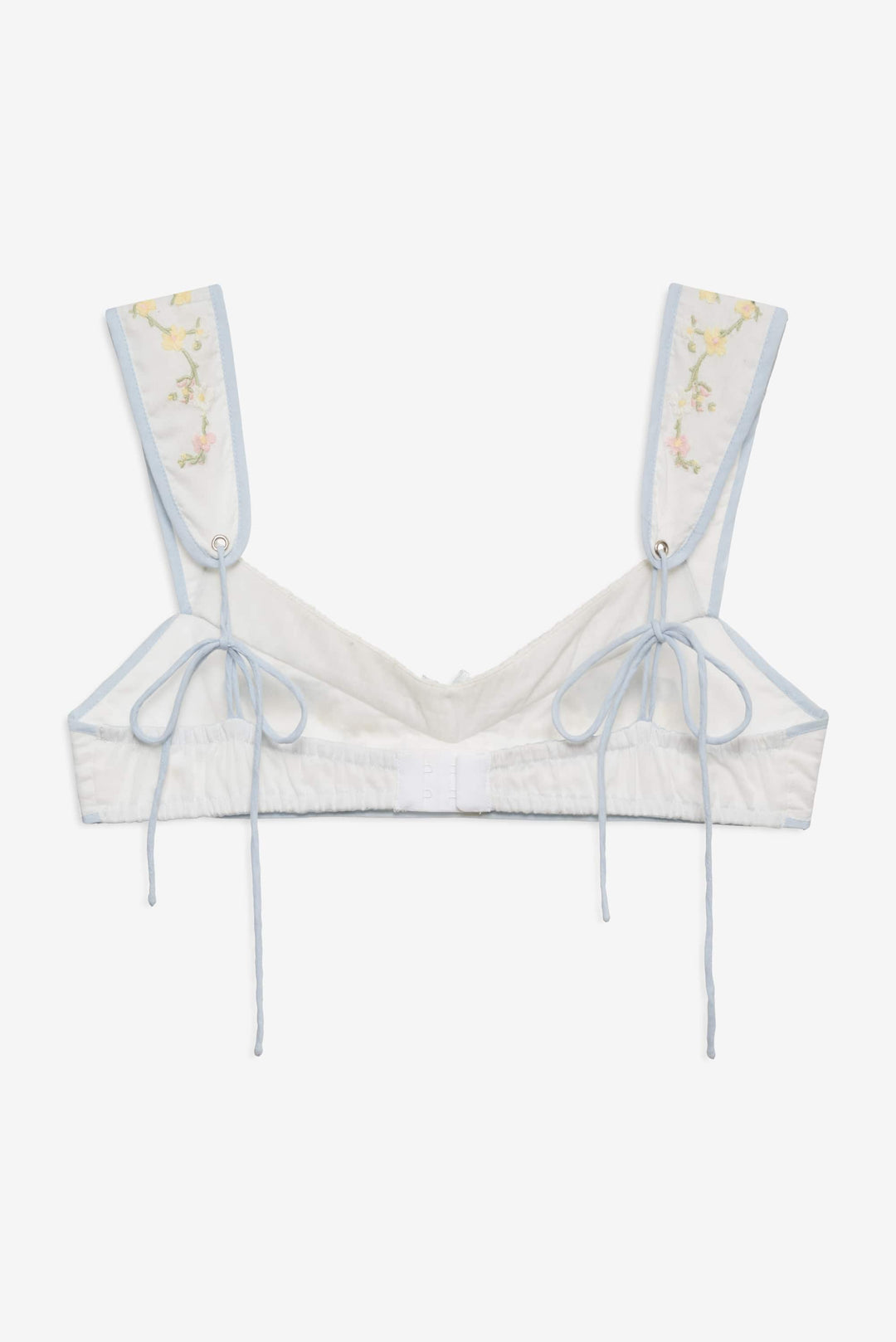 Baby Bows Bra Top - White | For Love and Lemons