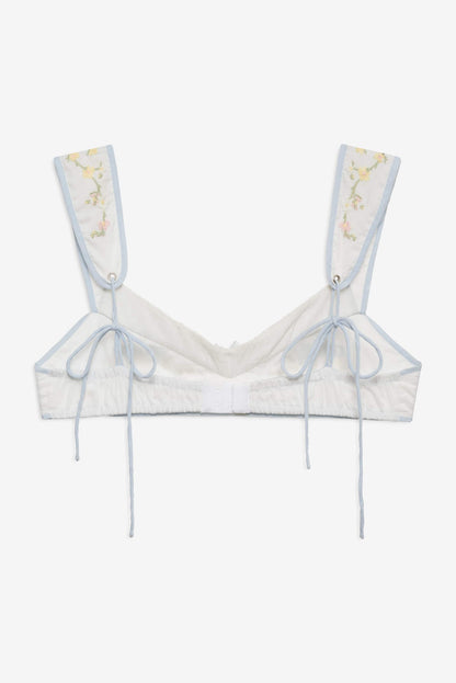 Baby Bows Bra Top - White | For Love and Lemons
