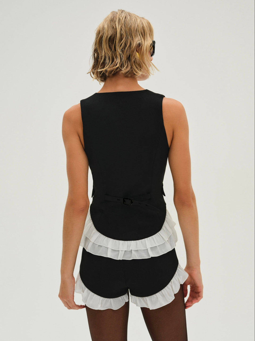 Noemie Vest - Black | For Love and Lemons