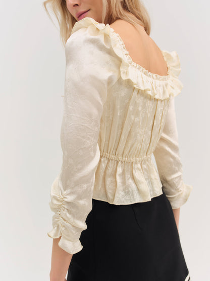 Clarissa Top - Cream | For Love and Lemons
