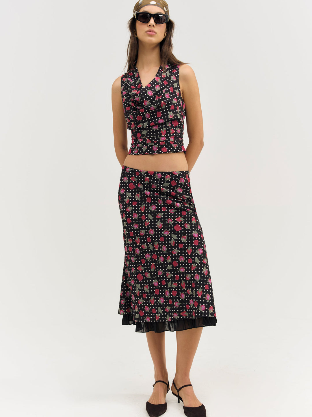 Betty Bud Top - Black | For Love and Lemons
