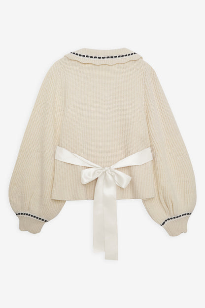 Jade Cardigan - Cream | For Love and Lemons