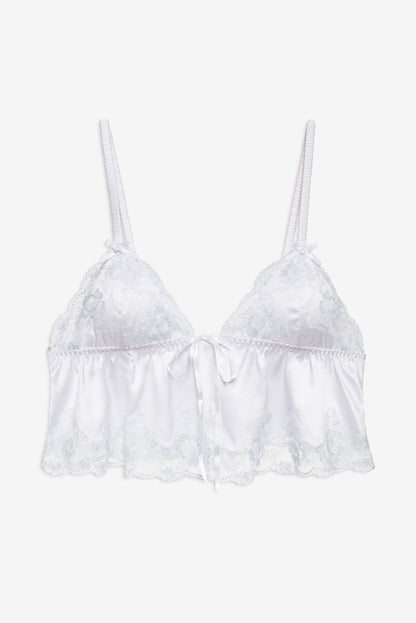 Jaden Sleep Top - White | For Love and Lemons