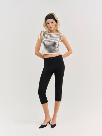 Regatta Stripe Knit Top - Cream | For Love and Lemons