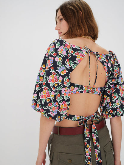 Tate Crop Top - Multi | For Love and Lemons