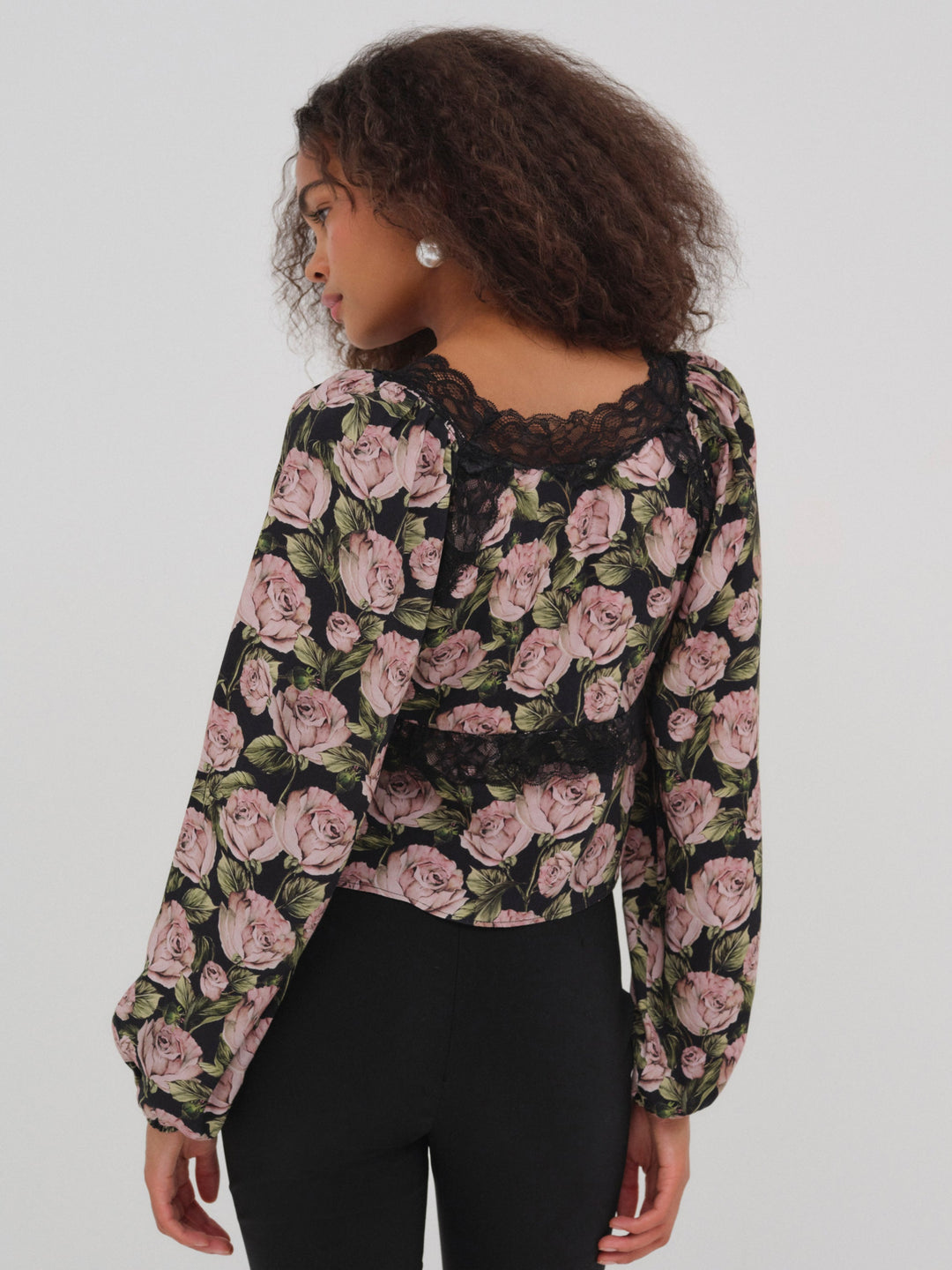 Clarisse Blouse - Black | For Love and Lemons
