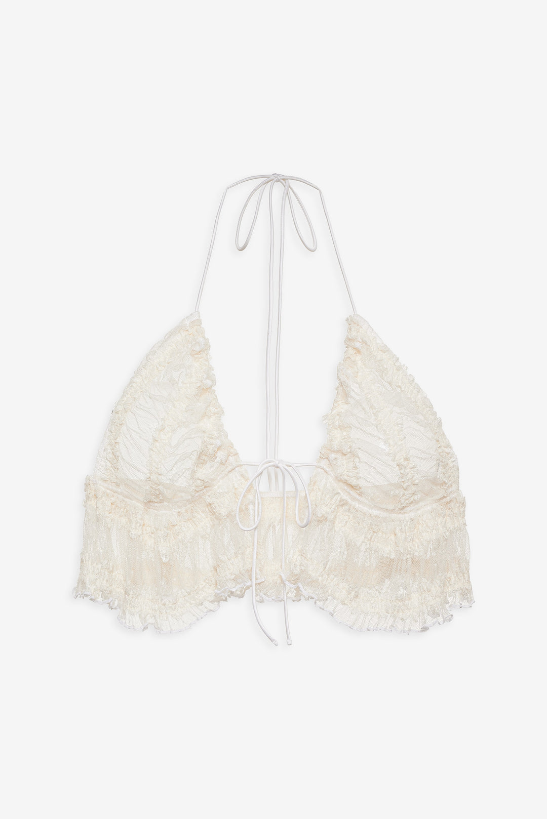 Romy Bralette Top - White | For Love and Lemons