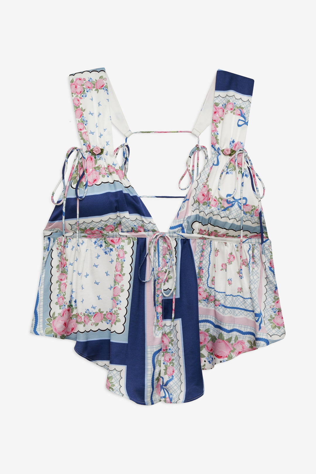 Cassandra Top - Blue | For Love and Lemons