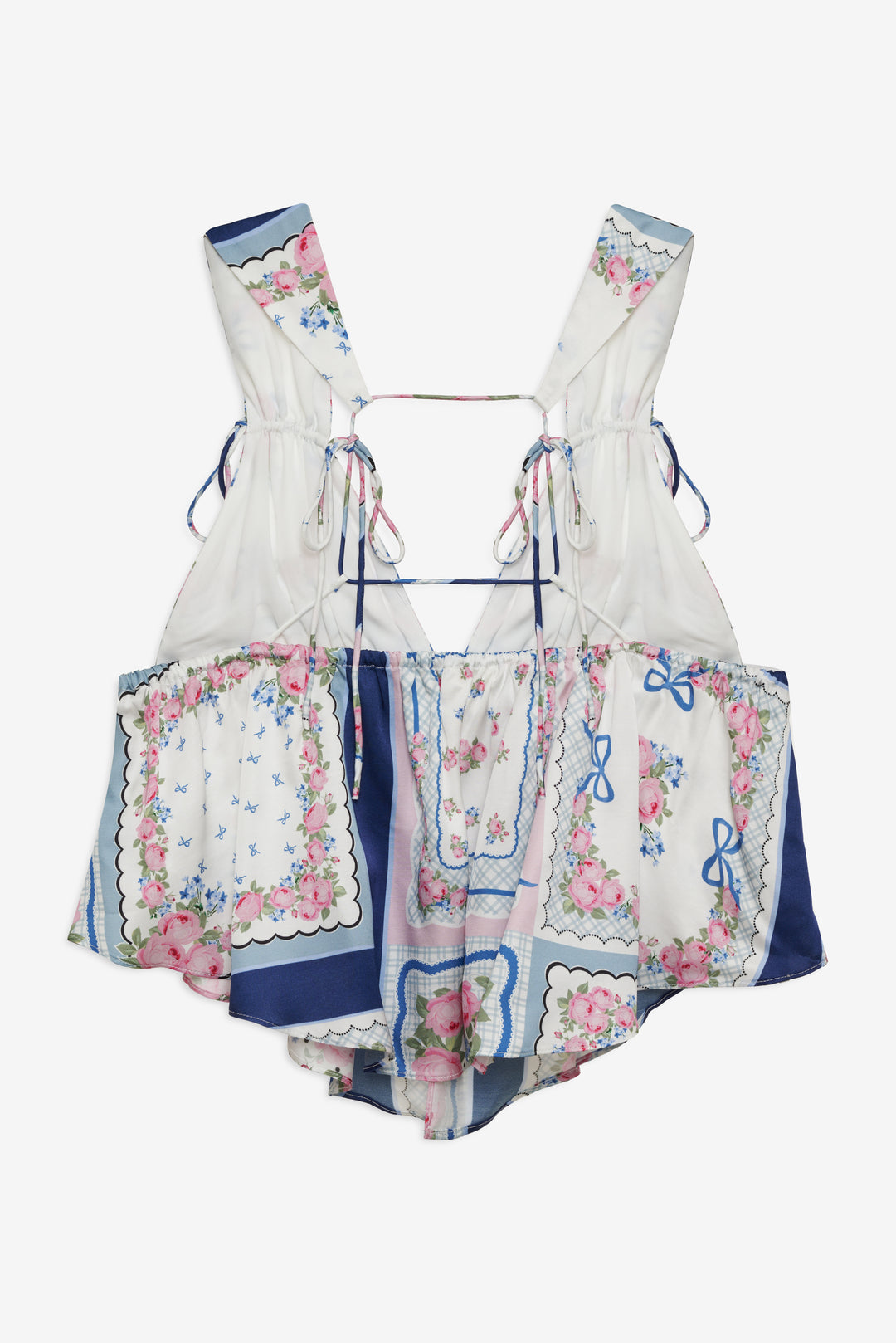 Cassandra Top - Blue | For Love and Lemons