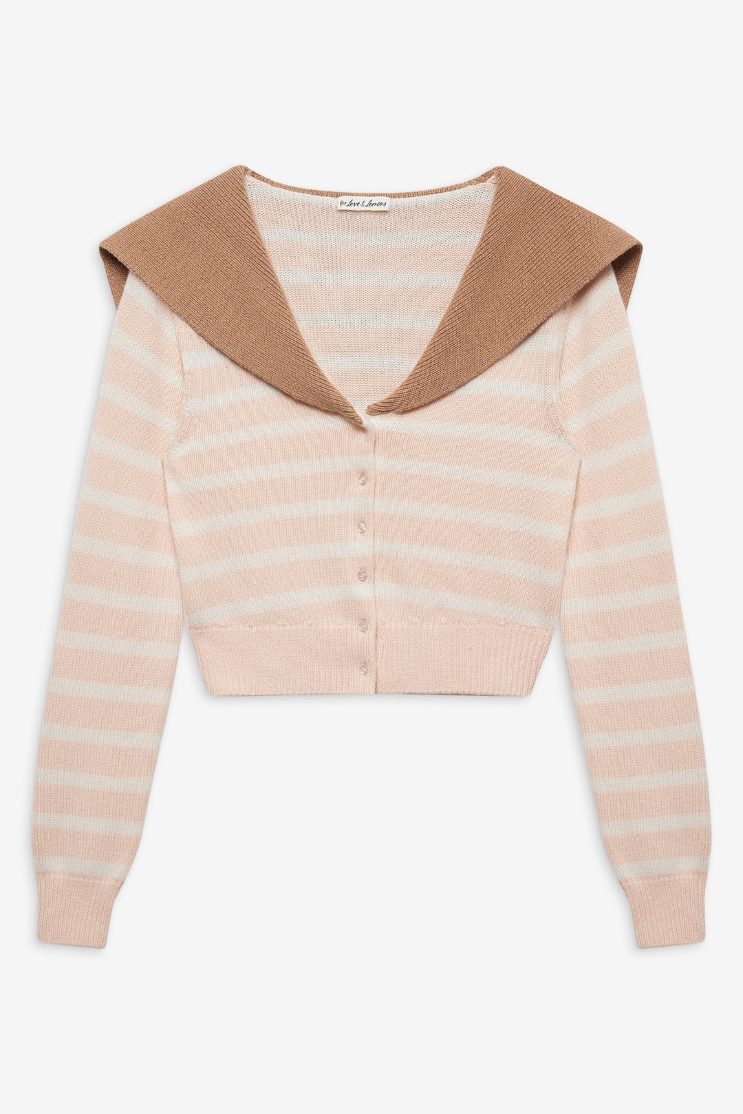Sophia Stripe Cardigan - Pink | For Love and Lemons