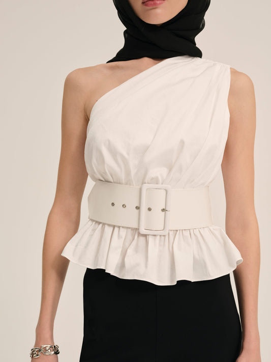 Quinne Top - White | For Love and Lemons