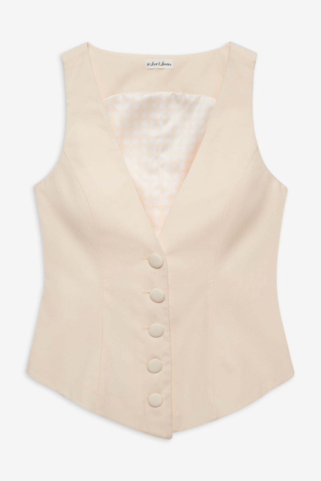 Elanah Vest - Yellow | For Love and Lemons