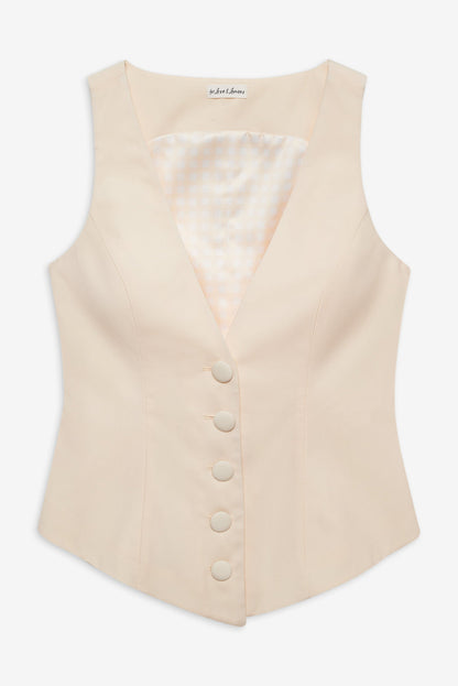 Elanah Vest - Yellow | For Love and Lemons
