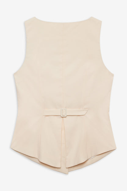 Elanah Vest - Yellow | For Love and Lemons