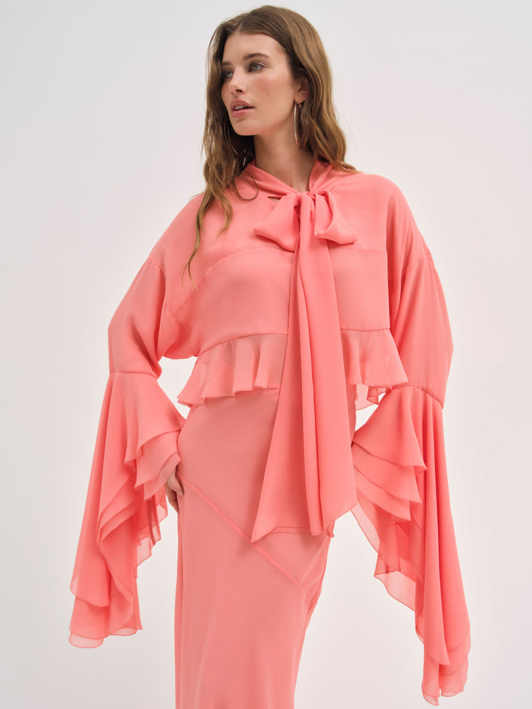 Joana Top - Peach | For Love and Lemons
