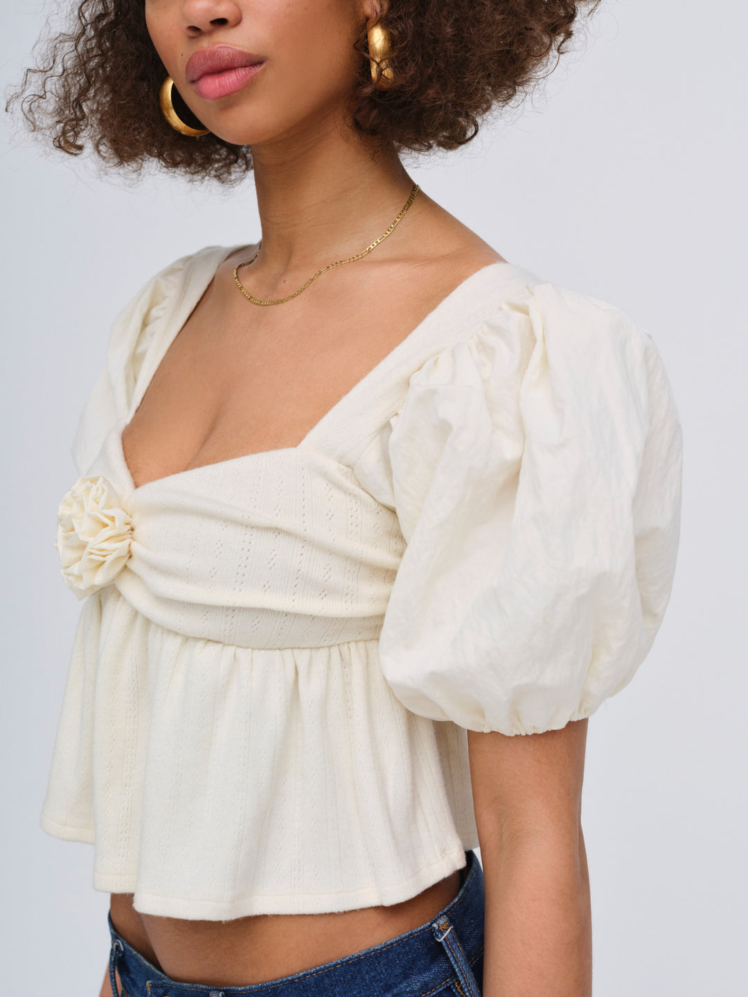 Valencia Top - Cream | For Love and Lemons