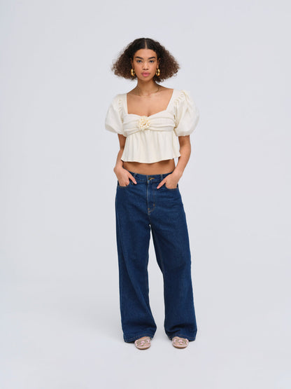 Valencia Top - Cream | For Love and Lemons