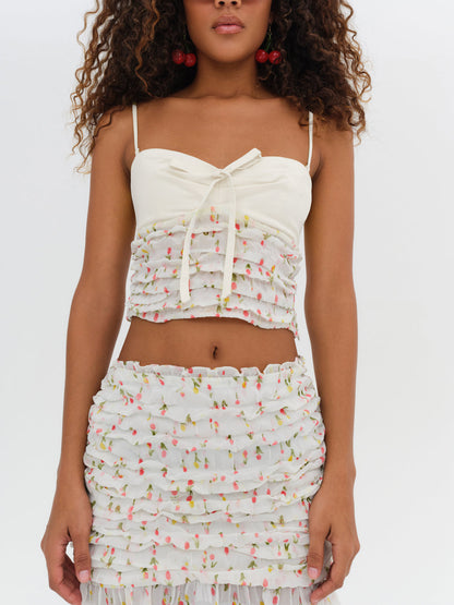 Elodie Top - Yellow | For Love and Lemons