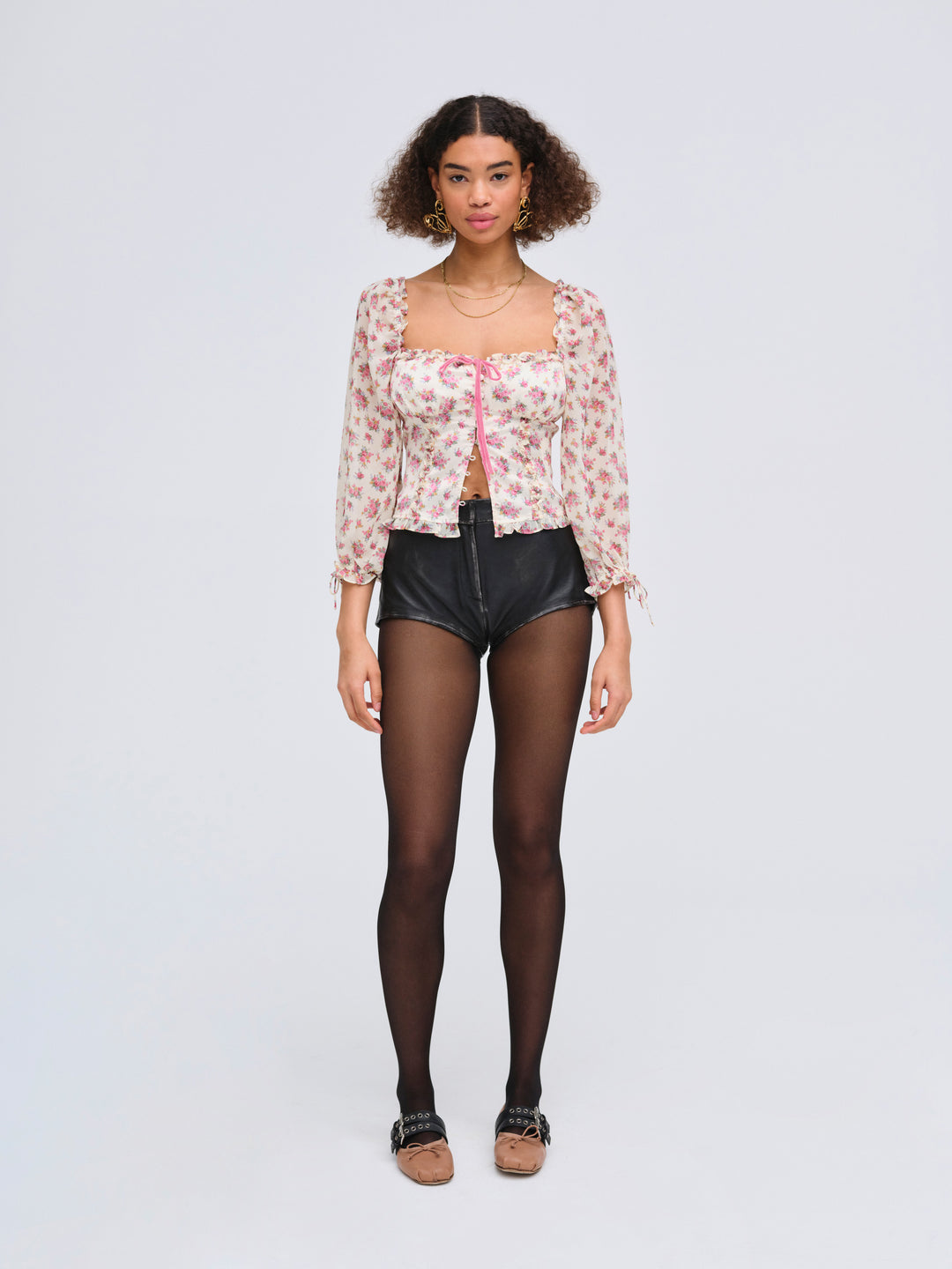 Etienne Top - Pink | For Love and Lemons