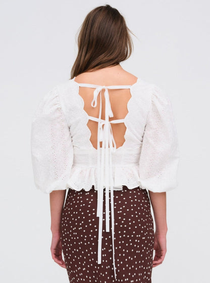 Marseille Top - White | For Love and Lemons