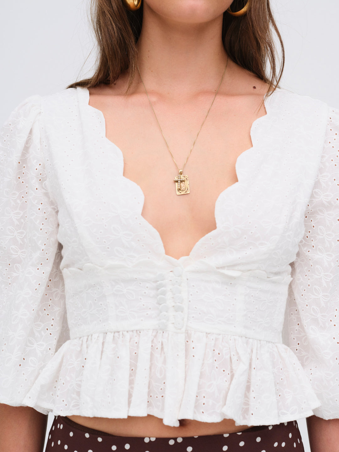 Marseille Top - White | For Love and Lemons